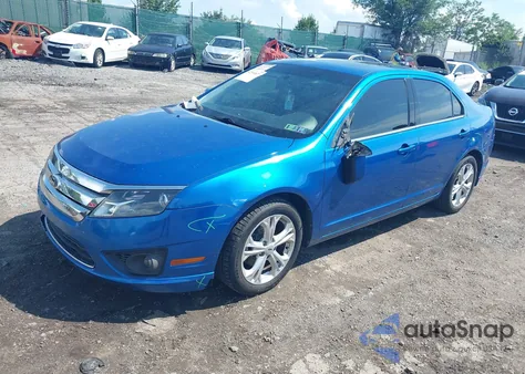 2012 Ford Fusion Se from USA, damaged, VIN 3FAHP0HA2CR406142